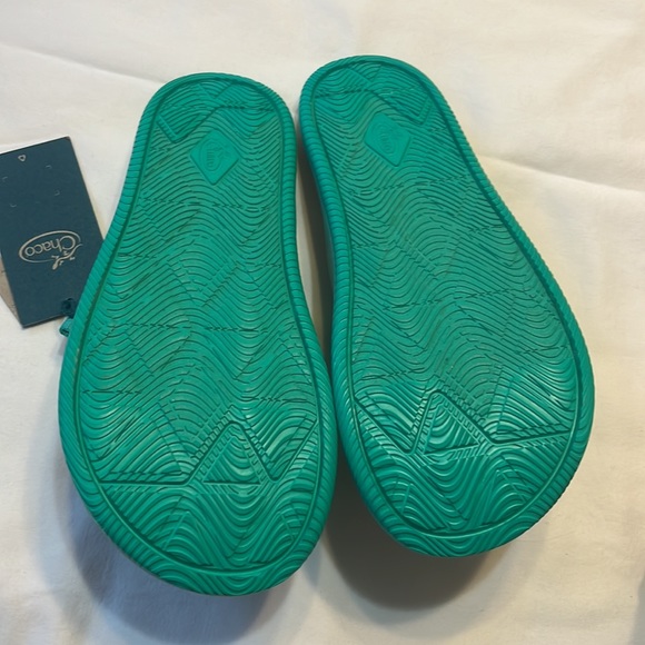 Chaco Chillos Size 10 Women Turquoise NWT - Picture 3 of 4